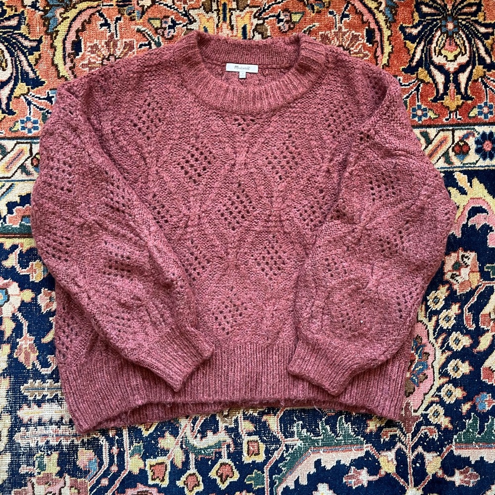 Madewell Pink Sweater